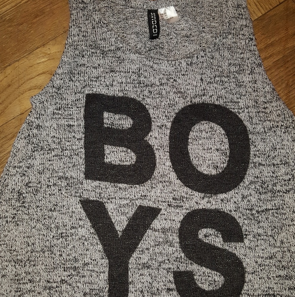 H&M divided tank top.. NWOT